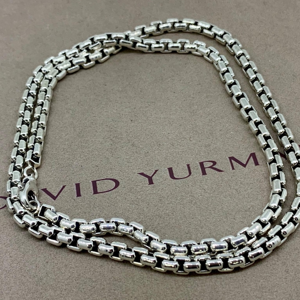David Yurman Box Chain Necklace, 5.2mm